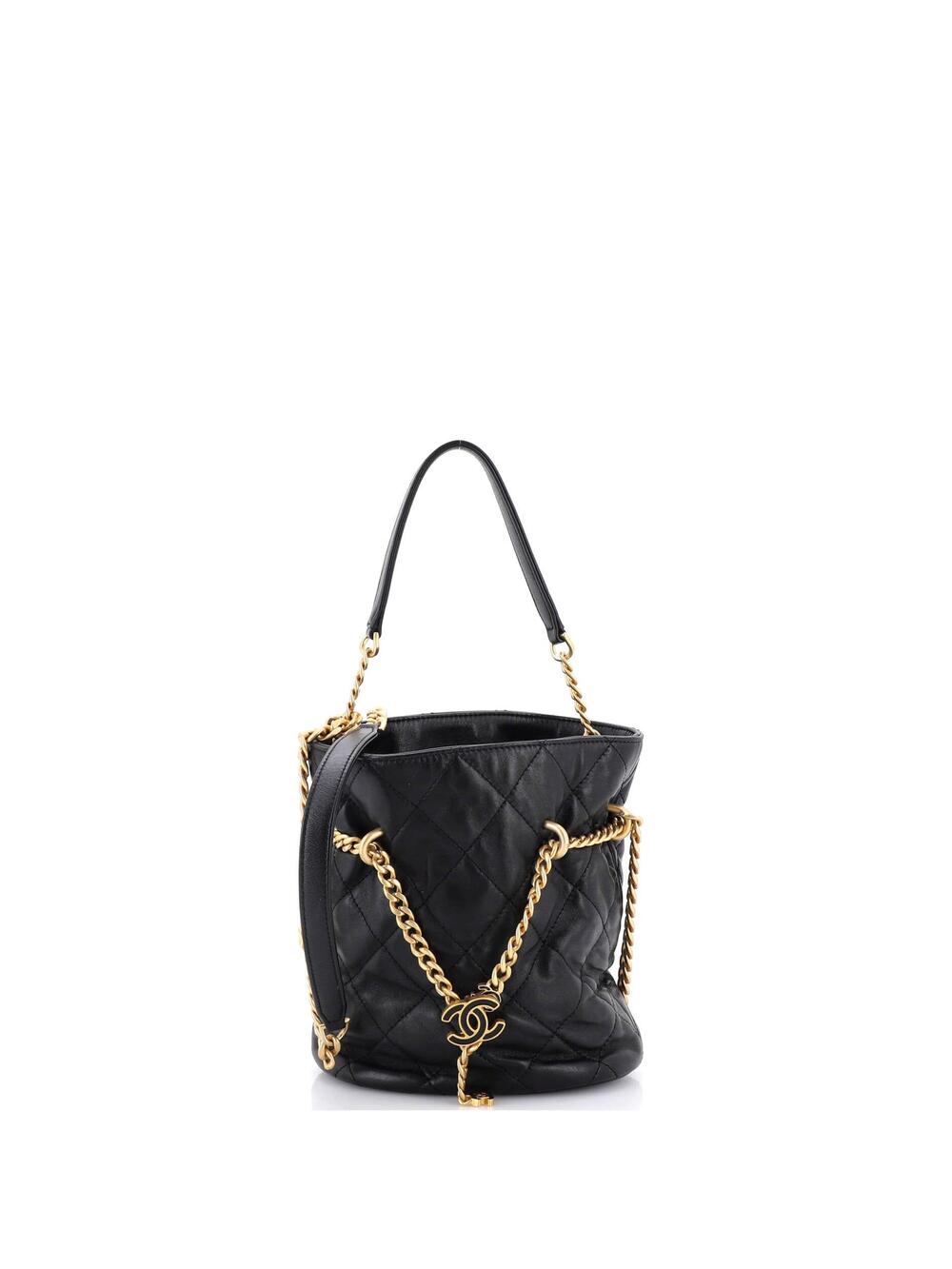 Chanel Pending Cc Drawstring Bucket Bag #239897C45B